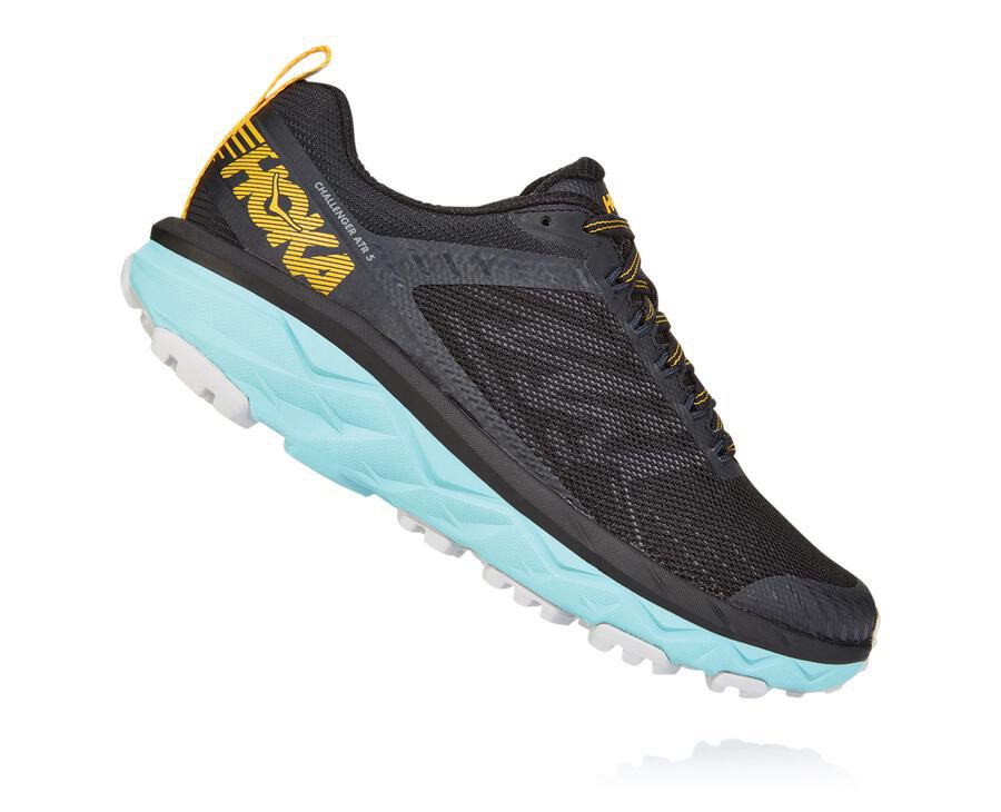 Hoka One One Trailove Tenisky Damske Čierne - Challenger ATR 5 - 76420-ZFYM